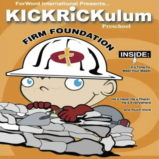 Firm Foundation 8-Week Preschool KickRickulum - Kidzconnectsa