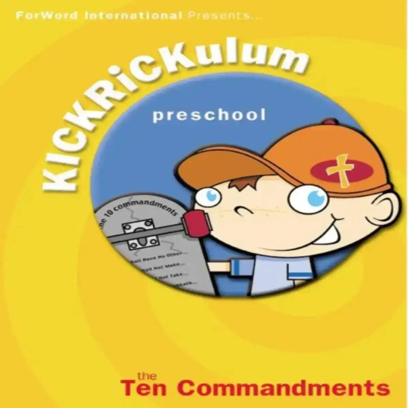 The Ten Commandments 12-Week Preschool KickRickulum - Kidzconnectsa